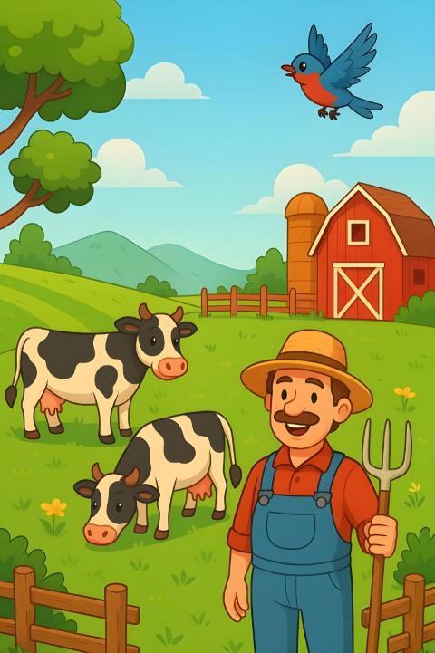 Whimsical and friendly for a farm simulation or adventure game - Photo #39 - Pexelbd